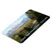 Jackson Hole Mountains en River Magneet (Linkerzijde)