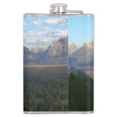 Jackson Hole Mountains Heupfles (Achterkant)