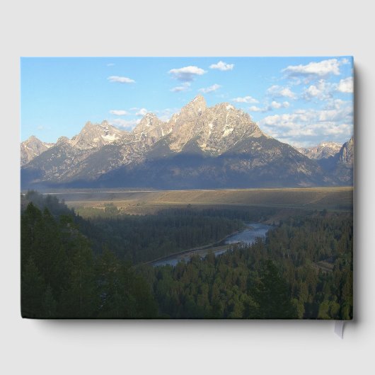 Jackson Hole Mountains (Nationaal Park Grand Teton Gastenboek (Achterkant)