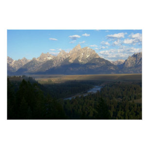 Jackson Hole Mountains (Nationaal Park Grand Teton Perfect Poster