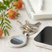 Jackson Hole Mountains (Nationaal Park Grand Teton Sleutelhanger (Zijkant)