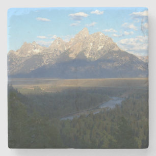 Jackson Hole Mountains (Nationaal Park Grand Teton Stenen Onderzetter