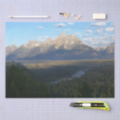 Jackson Hole Mountains (Nationaal Park Grand Teton Tissuepapier (Craft)
