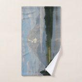 Jackson Hole River at Grand Teton National Park (Serviette à main)