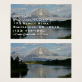 Jackson Hole River au parc national de Grand Teton (Devant & derrière)