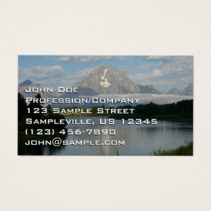 Jackson Hole River au parc national de Grand Teton