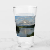 Jackson Hole, rivier in Grand Teton National Park Glas (Achterkant)