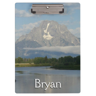 Jackson Hole-rivier in Grand Teton National Park Klembord