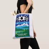 Jackson Hole Solar Eclipse Canvas tas (Dichtbij)