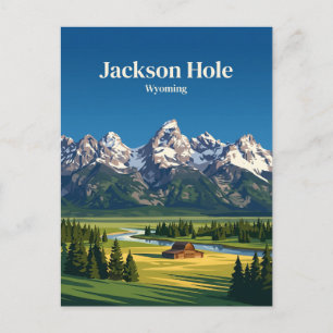 Jackson Hole USA Briefkaart