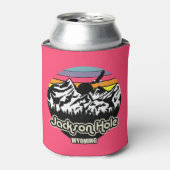 Jackson Hole Wyoming Blikjeskoeler (Blikje Voorkant)
