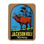 Jackson Hole, Wyoming Magnet (Vertical)
