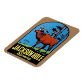 Jackson Hole, Wyoming Magnet (Côté Gauche)