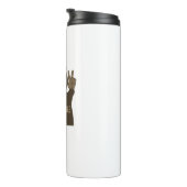 Jackson Hole Wyoming Peace Beer Thermosbeker (Geroteerd rechts)