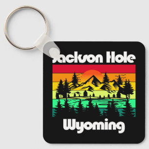 Jackson Hole Wyoming Sleutelhanger