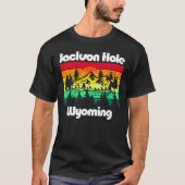 Jackson Hole Wyoming T-shirt (Voorkant)
