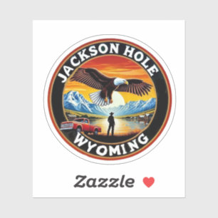 Jackson Hole, Wyoming, Verenigde Staten Sticker