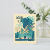 Jackson Hole Wyoming Vintage Briefkaart (Staand voorkant)
