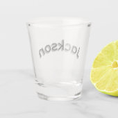 Jackson Jongensnaam, Shot Glas (Achterkant)