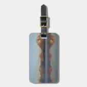 Jackson Lake Dam Reflection in Grand Teton Park Bagagelabel (Voorkant verticaal)