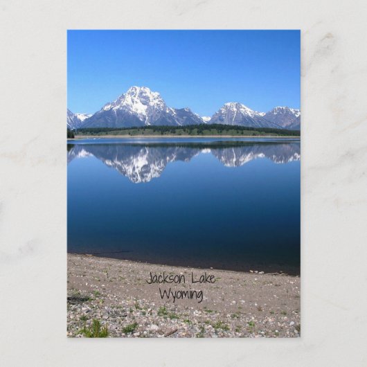 Jackson Lake, Wyoming Briefkaart (Voorkant)