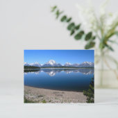Jackson Lake, Wyoming Briefkaart (Staand voorkant)