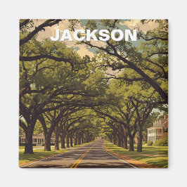 Jackson Mississippi Travel Magneet