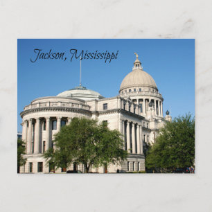 Jackson, MS Briefkaart