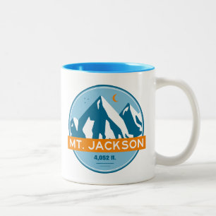 Jackson New Hampshire Stars Moon Tweekleurige Koffiemok