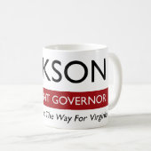 Jackson pour lt Governor Mug (Devant droit)