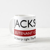 Jackson pour lt Governor Mug (Devant gauche)