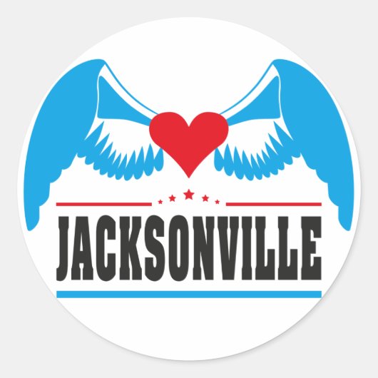 Jackson Ronde Sticker (Voorkant)