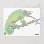Jackson’s Chameleon Aiming  Briefkaart (Achterkant)