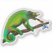 Jackson’s Chameleon Aiming  Sticker (Voorkant)
