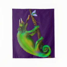 Jackson’s Chameleon Aiming 