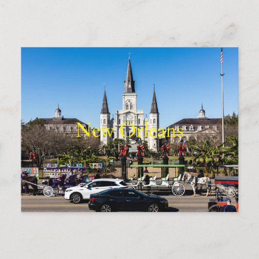 Jackson Square Briefkaart (Voorkant)