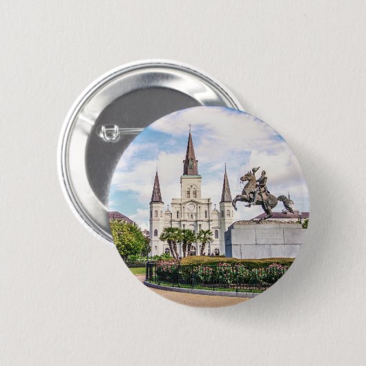 Jackson Square Button (Voorkant /achterkant)