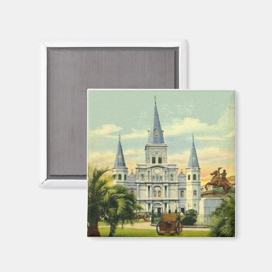 Jackson Square Magneet (Voorkant / Achterkant)