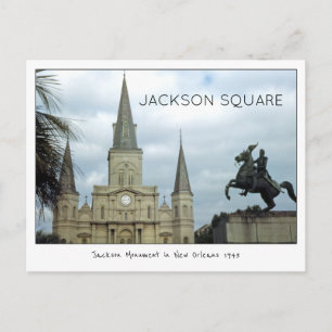 Jackson Square New Orleans 1943 Briefkaart
