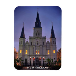 Jackson Square, New Orleans, basiliek van de kathe Magneet
