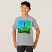 Jackson Square, New Orleans, basiliek van de kathe T-shirt (Voorkant volledig)