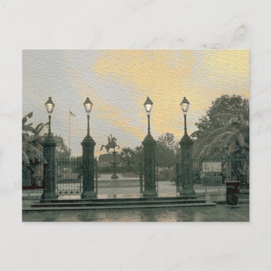 Jackson Square New Orleans Briefkaart (Voorkant)