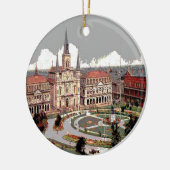 Jackson Square new orleans Keramisch Ornament (Links)