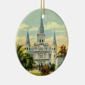 Jackson Square New Orleans Keramisch Ornament (Rechts)