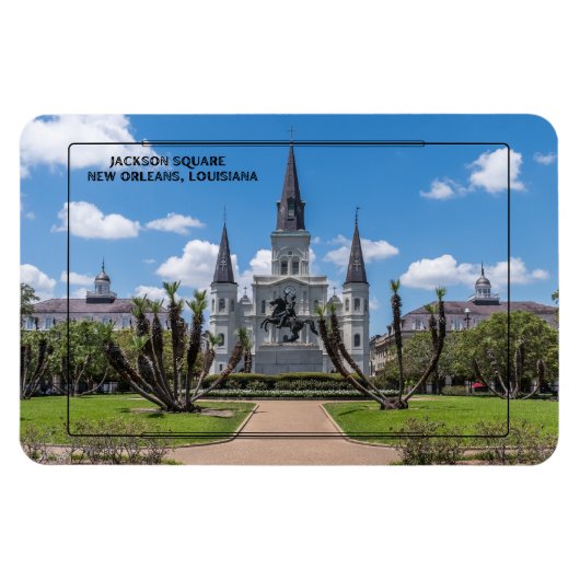 Jackson Square New Orleans Magneet (Horizontaal)