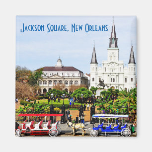 Jackson Square, New Orleans-magneet Magneet