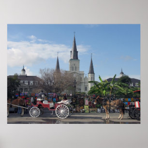 Jackson Square-New Orleans Poster