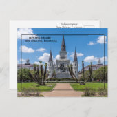 Jackson Square, NOLA Briefkaart (Voorkant / Achterkant)