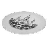 Jackson Square St Louis Cathedral New Orleans Snijplank (Hoek)