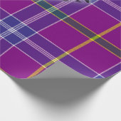 Jackson Tartan met achternaam Cadeaupapier (Hoek)